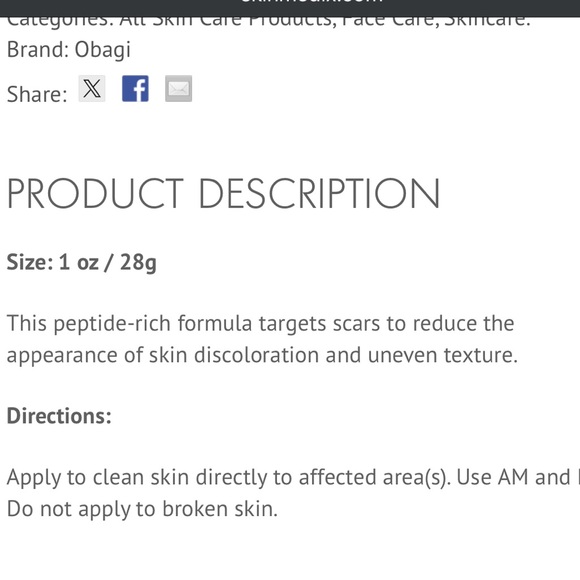 Obagi Scar Refining Gel - Picture 3 of 3